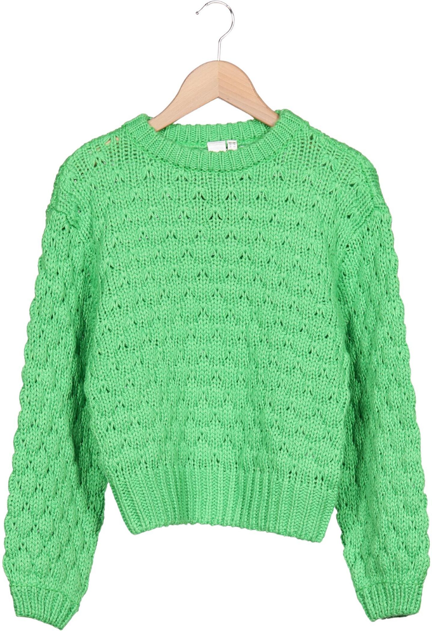 YAS Damen Pullover, Grün, Gr. XS, Synthetik / Wolle - Second Hand