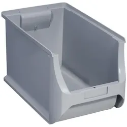 Sichtlagerkasten Profi-Plus L355xB205xH200mm PP grau ALLIT