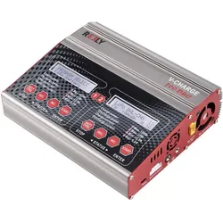 Reely V-Charge 200 Duo Modellbau-Multifunktionsladegerät 12 V, 230 V 10 A NiMH