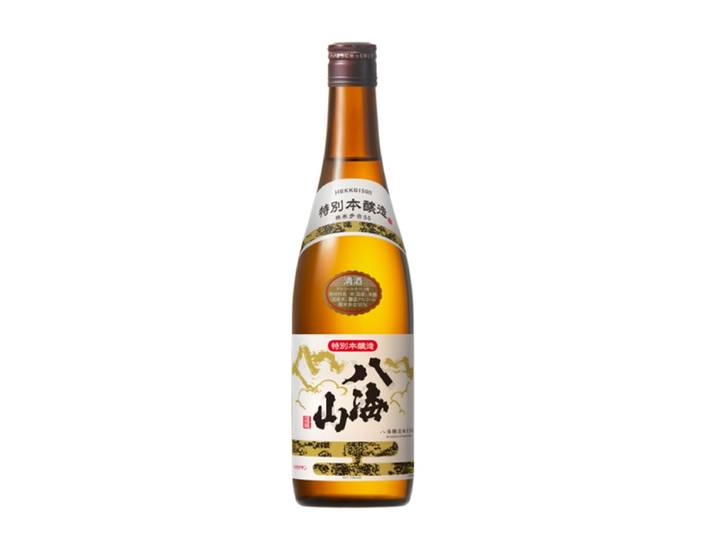 HAKKAISAN - Tokubetsu Honjozo, Saké Japonais Premium - Notes Légères, Céréales &amp; Umami - Origine : Japon/Niigata - Saké de Riz Poli - 15,5 % Alcool - 72 cl