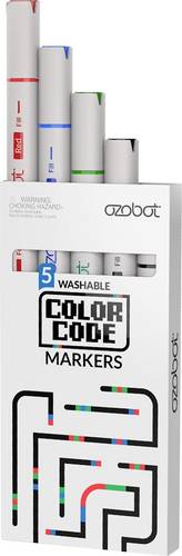 Ozobot Markierungsset Farbe 5er Set Color Code Box