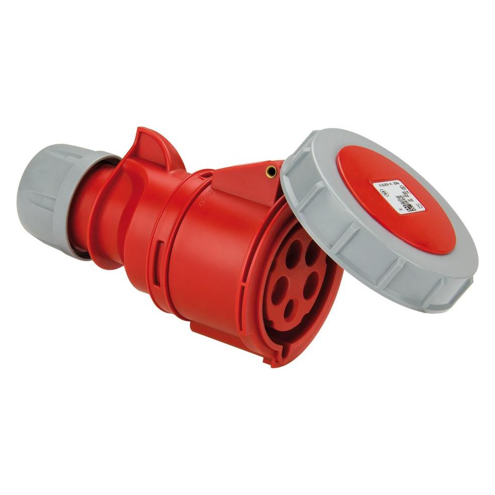 PCE 2232-6 Kupplungssteckdose 32A 3p 6h IP67 Shark (2232-6-PCE-)