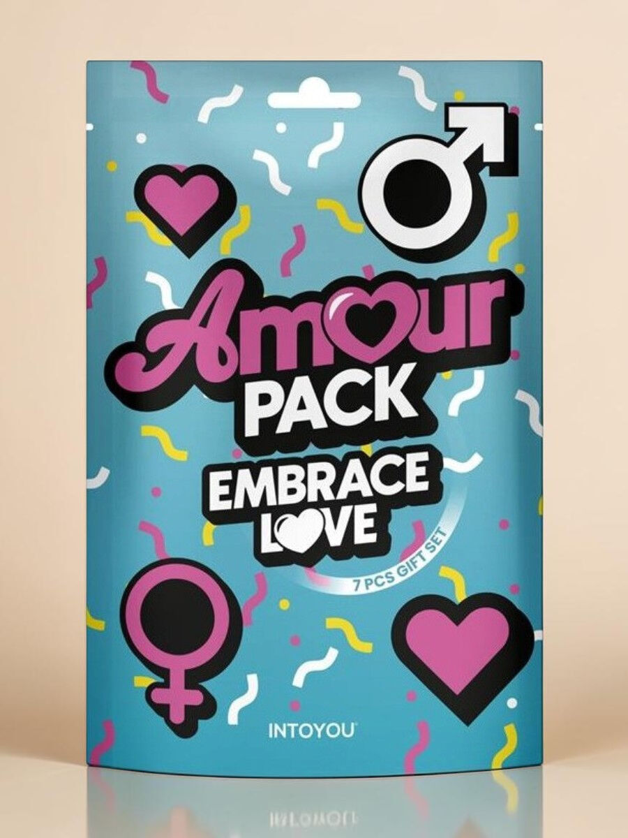 AMOUR PACK Set de 7 pièces pour éveiller vos sens et pimenter vos nuits