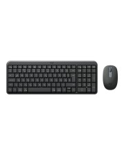 Logitech MK250 Tastatur-und-Maus-Set kabellos Bluetooth LE QWERTZ Ungarisch Graphite (920-013525)