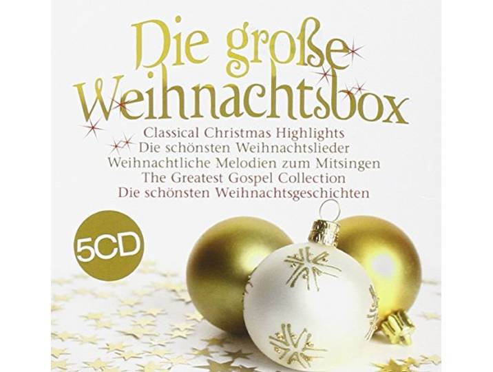 Die Groáe Weihnachtsbox! 5CDs