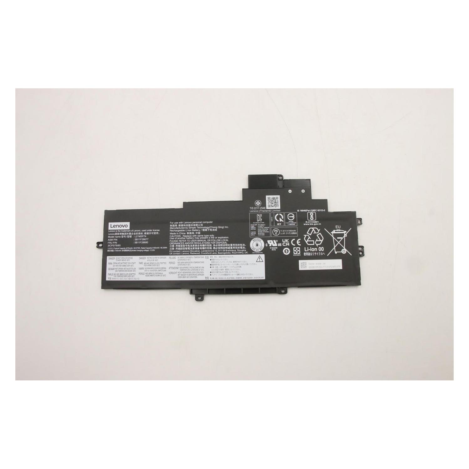 Lenovo 49.5Wh Internal Lithium-Ion (5B11F28680)