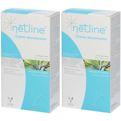 Netline Crème Décolorante Visage et Corps x2 2x60 ml Creme