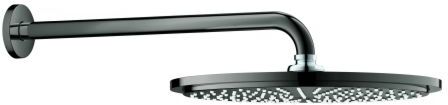 Grohe Rainshower Cosmopolitan Kopfbrause 26066A00 hard graphite, mit Brausearm, 380 mm