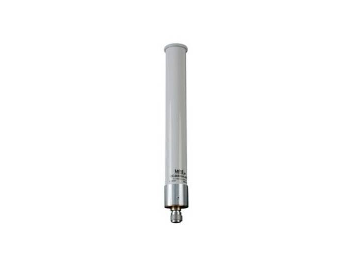 HPE Aruba Networking ANT-2X2-2005, 5 dBi, 2.4 - 2.5 GHz, 50 Ohm, Type-N, Blanc, Extérieure JW023A