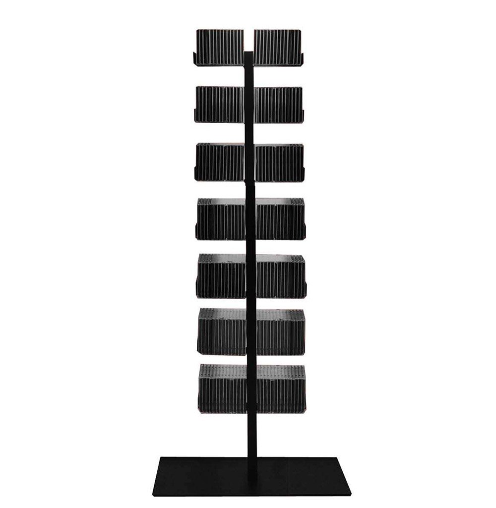 Radius Design CD-Baum 1 Regal (Standversion) (H 170,5 cm, schwarz) H 170,5 cm | schwarz 719 A