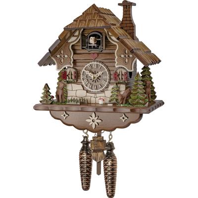 Pendelwanduhr CHRISTOFFEL "Kuckucksuhr Christoffel "Made in Germany", bunt, Wanduhren