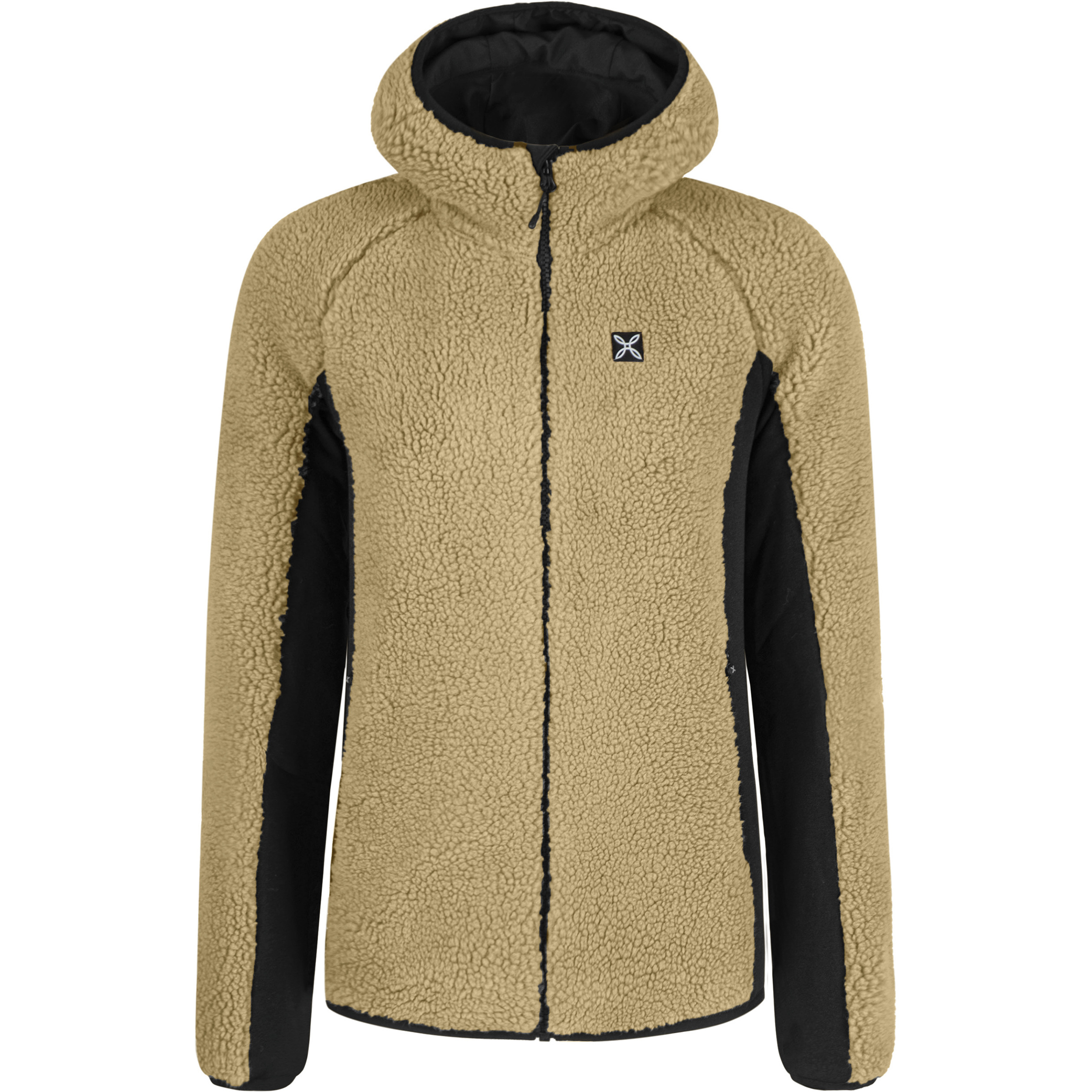 Montura Sherpa Damen Fleecejacke beige Größe L Trekking Elastisch