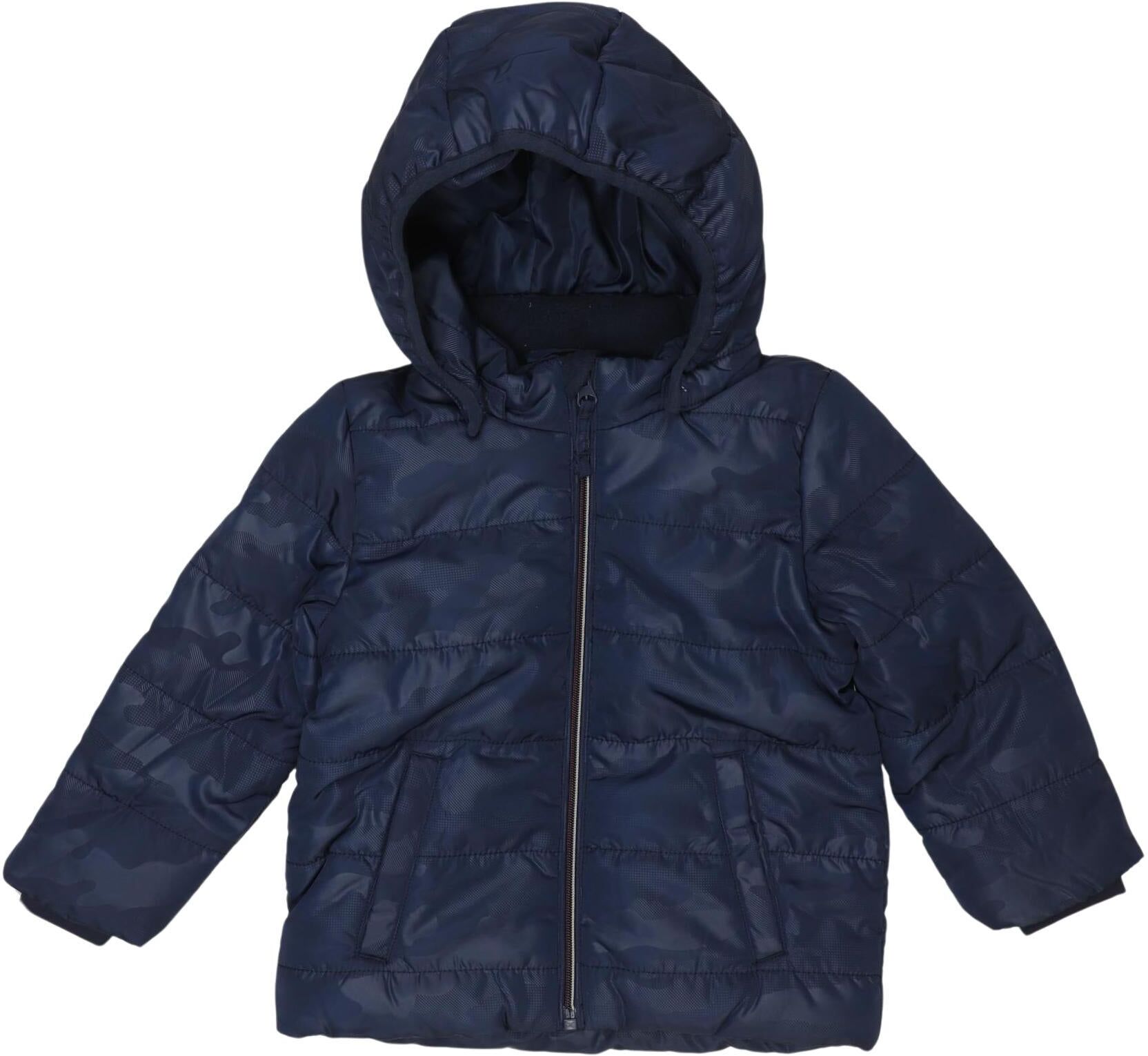 name it Jungen Jacke oder Mantel, Marineblau, Gr. EU 92, Synthetik - Second Hand