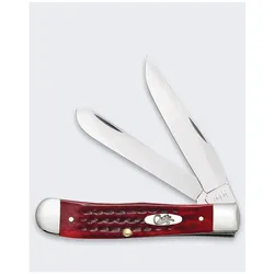 Case, Mehrzweckmesser, Pocket Worn Trapper SS Old Red Messer