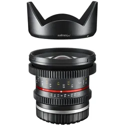 Walimex 12/2,2 Video APS-C Sony E (Sony E, APS-C / DX, Micro Four Thirds), Objektiv, Schwarz