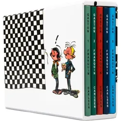 Gaston im Schuber (Hochwertige Jubiläumsedition 100 Jahre Franquin), Comics + Manga von André Franquin, Peter Müller, Marcel Le Comte, Eckart Sackmann