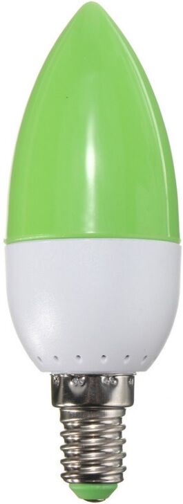Lampada LED E14 220V 2W 120Lm - Verde