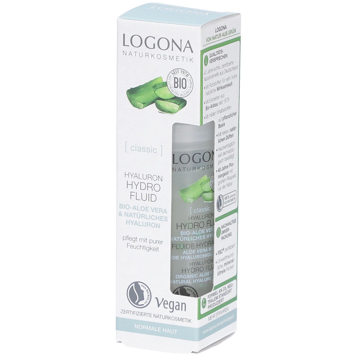 Classic Hyaluron Hydro Fluid Bio-Aloe Vera & 30 ml Flüssigkeit