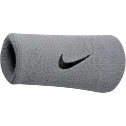 NIKE Swoosh Doublewide Wristbands, Größe ONE SIZE in Grau Grau