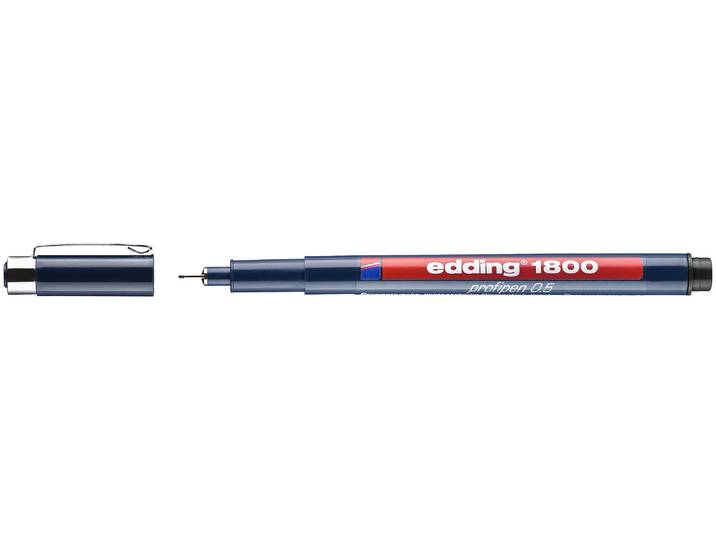edding Profipen 1800 0,5mm schwarz