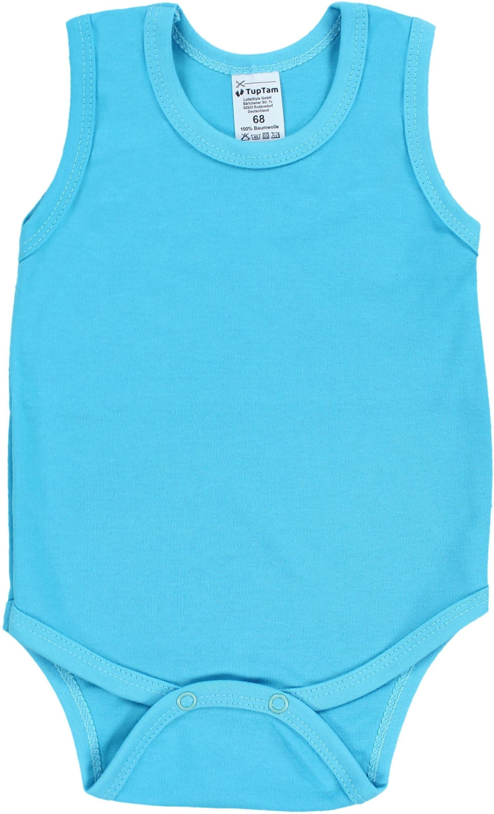 Body TUPTAM "Body Baby Jungen Achselbody 5er Pack", Jungen, Gr. 122, N-Gr, rosa (farbenmix 2), Obermaterial: 100% Baumwolle CO., Bodys Body