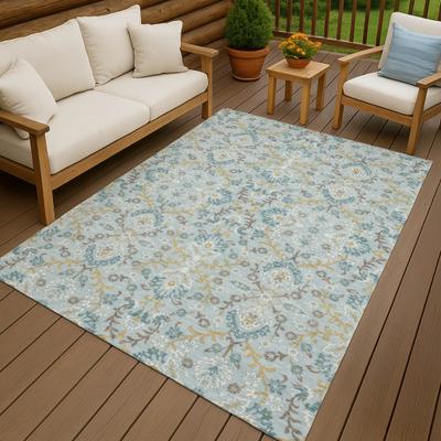 Addison Rugs Machine Washable Indoor/ Outdoor Traditional Hartman Chantille Rug