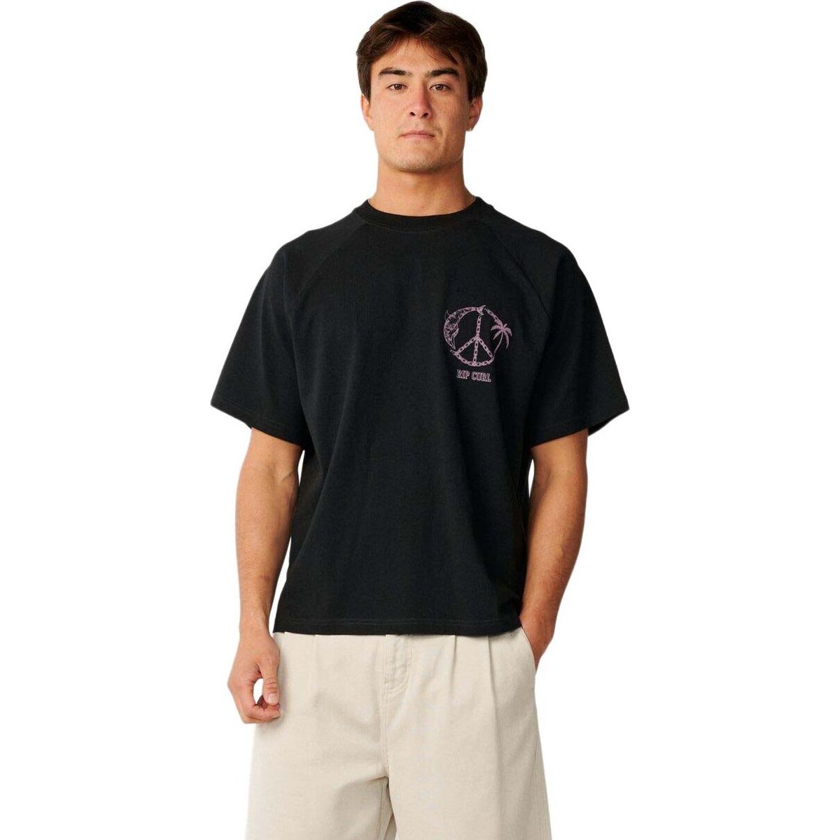 RipCurl Disorder Dolphin Tee black (0090) S 14ZMTE-0090-S