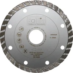 Diamant-Trennscheibe universal E-TURBO ø: 115 x 22,23mm