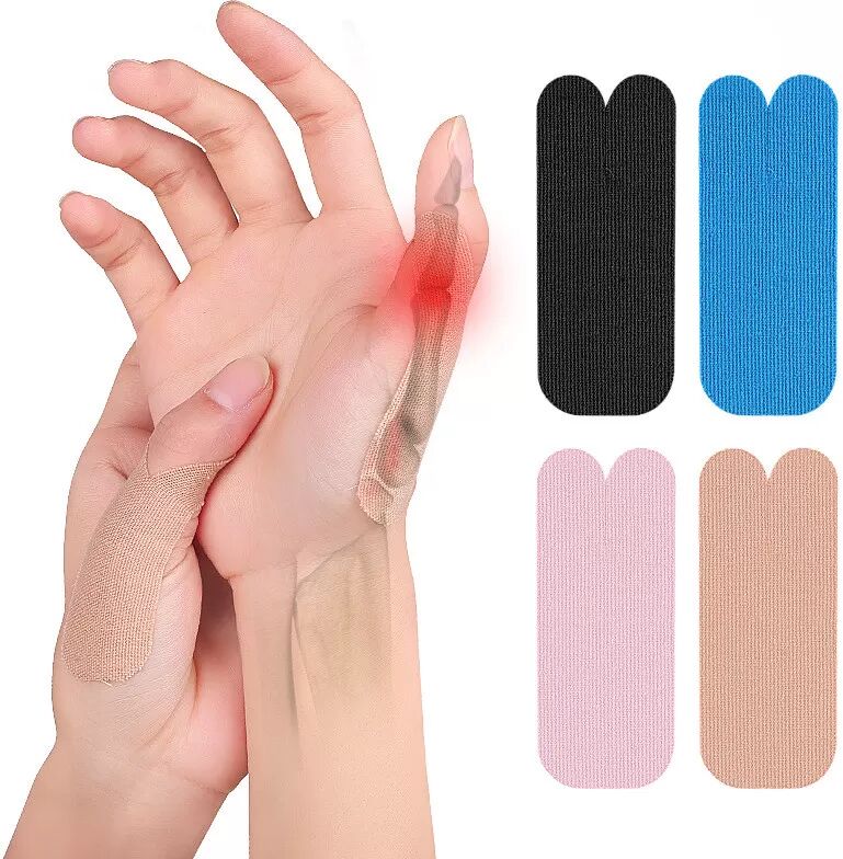 INF Fingerschlaufen (8er-Pack) - Atmungsaktive Daumenstütze für Basketball, Sport und Verletzungsprävention