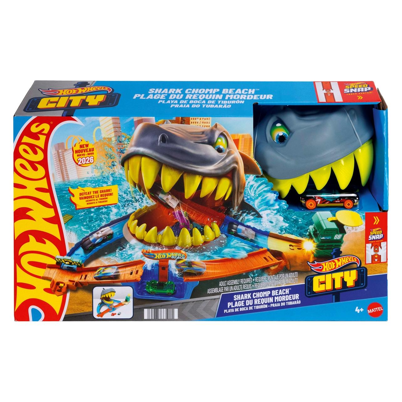 Mattel Hot Wheels City Shark Beach (JHL96)