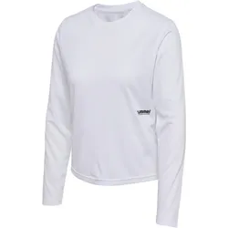 hummel hmlPULSE Workout Langarmshirt Damen 9001 - white XS