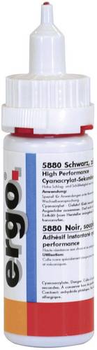 Ergo 5880 Schwarz Sekundenkleber 5880.020.H1.E500 20g