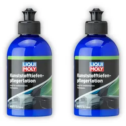 2x Pflegemittel LIQUI MOLY 1537 Kunststoff-Tiefen-Pfleger-Lotion Kunststoff 250ml