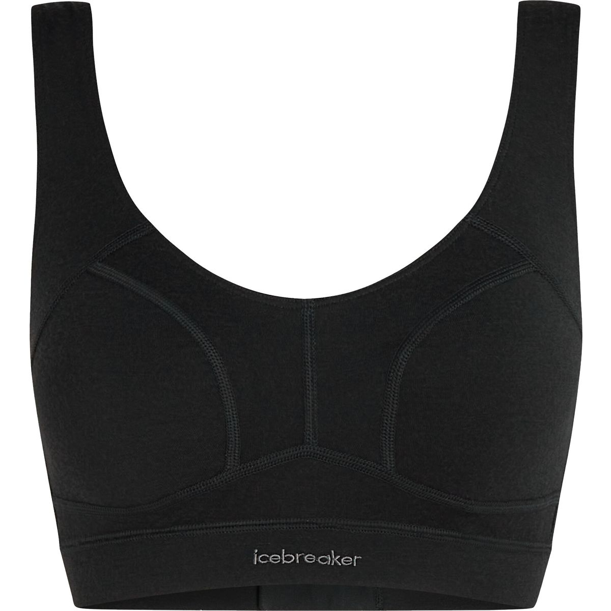 Icebreaker Wom Mer Queens Clasp Bra black (IB001) XS 0A57B2IB001-XS