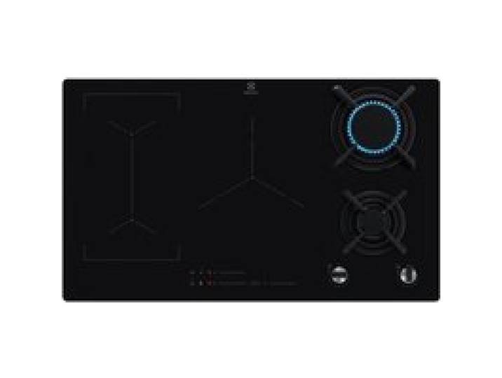 Plaque Mixte induction 5 foyers Mix Gas - Induction ELECTROLUX KDI951723K Noir