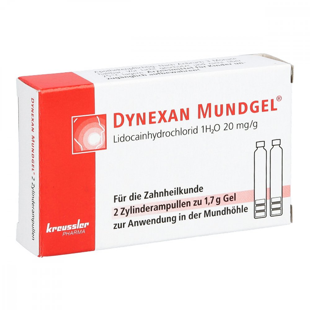 Chem. Fabrik Kreussler & Co. GmbH Dynexan Mundgel Zylinderampullen 11559816