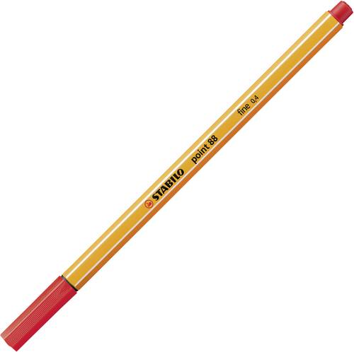 Stabilo point 88 88/40 Fineliner Rot 0.4mm