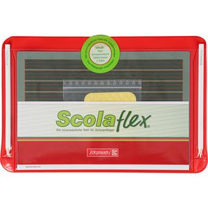 Brunnen Scolaflex-Tafel 1040201719 Set, L1A, Schülertafel aus Kunststoff mit Zubehör, 1. Klasse