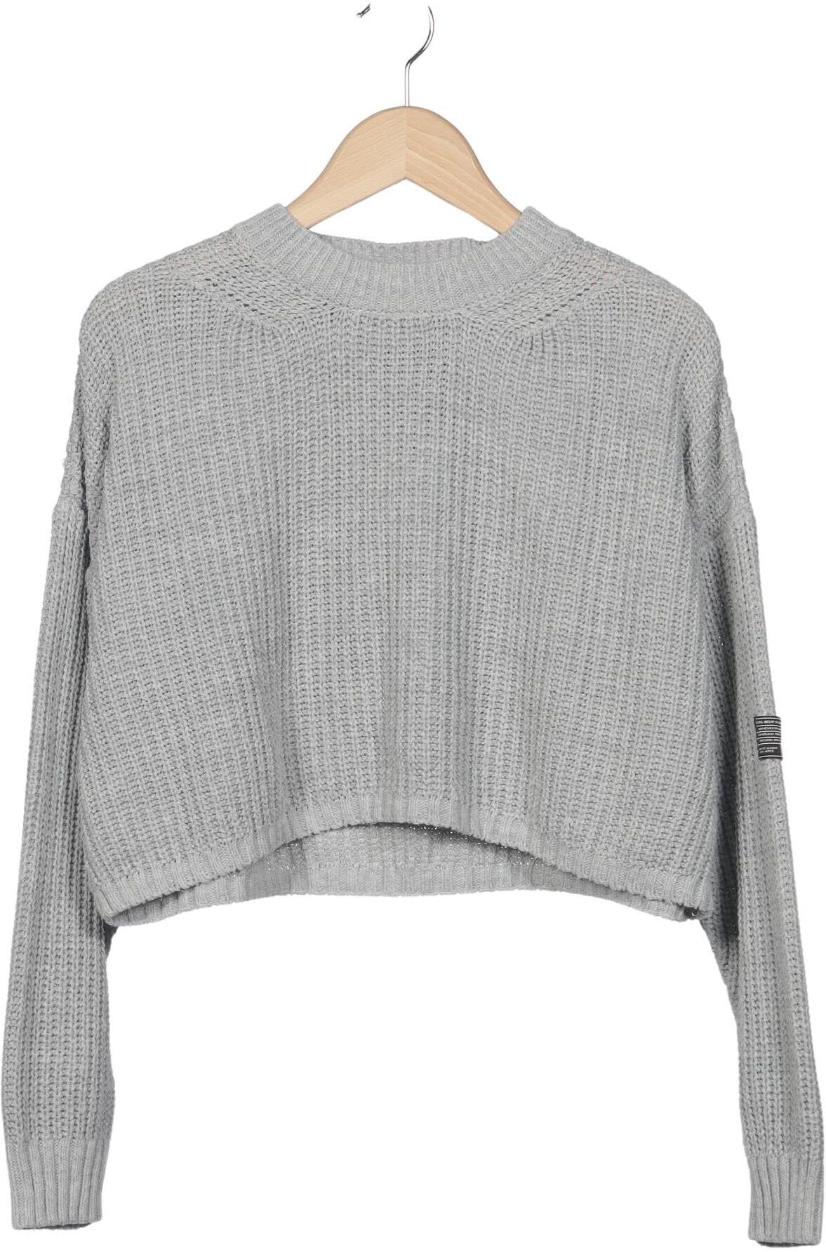 Urban Outfitters Damen Pullover, Grau, Gr. S, Synthetik - Second Hand