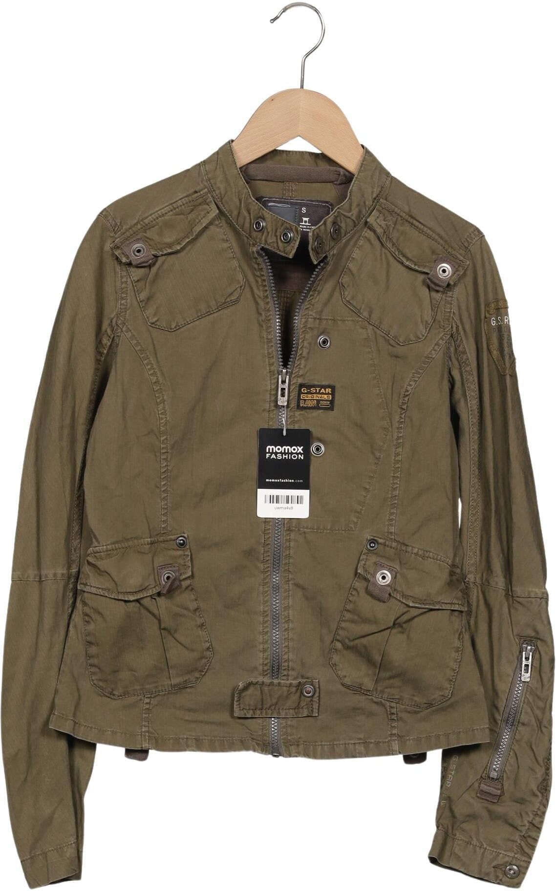 G Star RAW Damen Jacke, Braun, Gr. S, Baumwolle - Second Hand