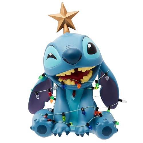 Disney Showcase Collectie Kerst Stitch Beeldje