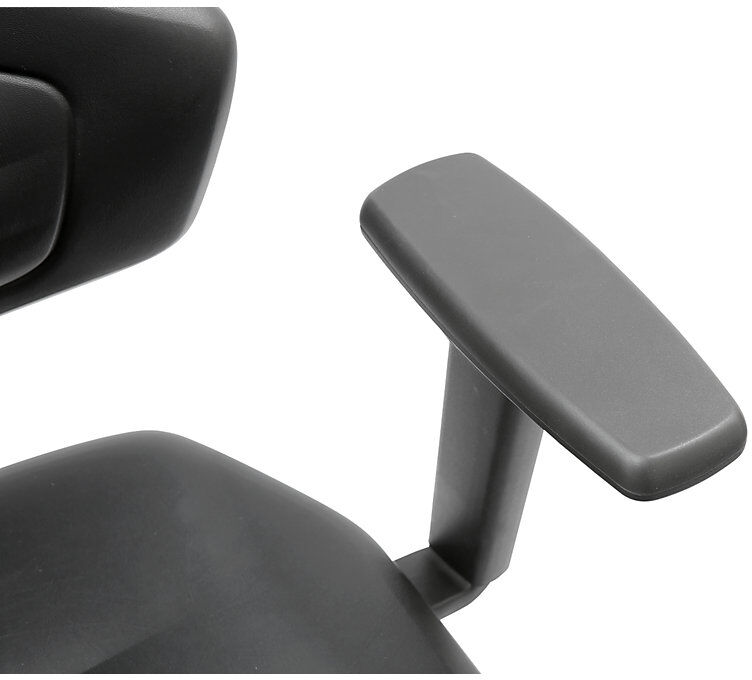 Armlehnen für Arbeitsdrehstuhl AIR FLOW, schwarz, 1 Paar, multifunktional, vierfach verstellbar bimos