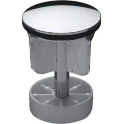 Excenterstopfen 11/4'' Messing verchromt mit O-Ring