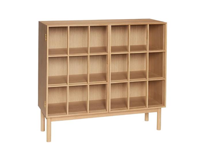 Hübsch Interior - Shoji Kabinet, H 90 cm, Eiche