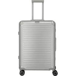 travelite NEXT Trolley 4-Rollen M Silver