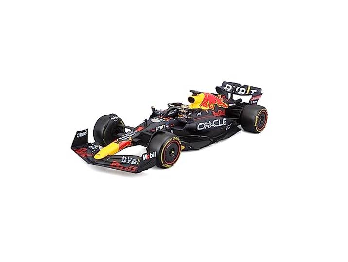 Bburago RedBull RB18 (2022): modelauto op schaal 1:24, #1 Max Verstappen, hardcase, blauw (18-28026V)