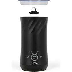 Livoo Elektrischer Milchaufschäumer, Milchaufschäumer, Schwarz