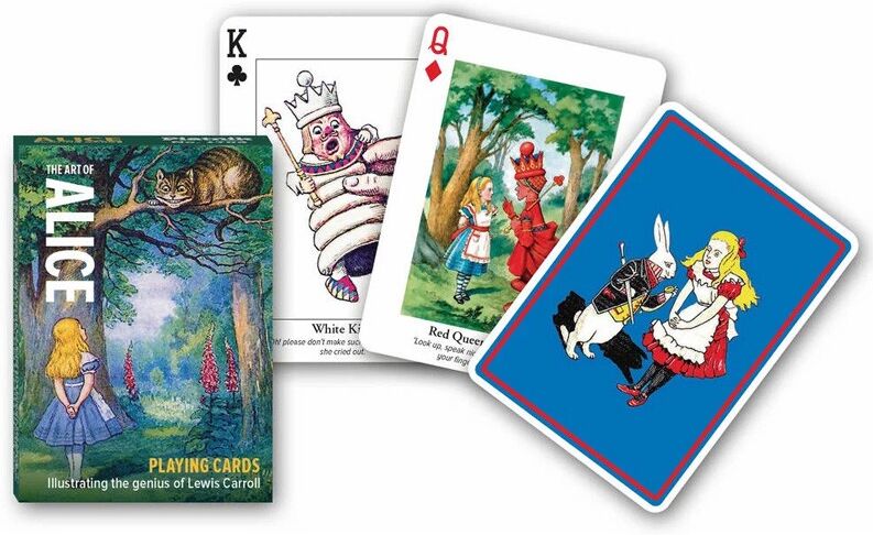 Jeu de 55 cartes The Art of Alice - Piatnik