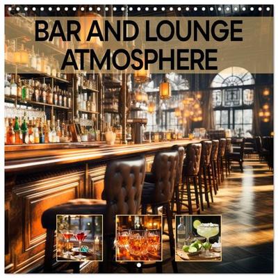 Bar and lounge atmosphere (Wall Calendar 2026 12 × 12 Inch) CALVENDO 12 Month Wall Calendar