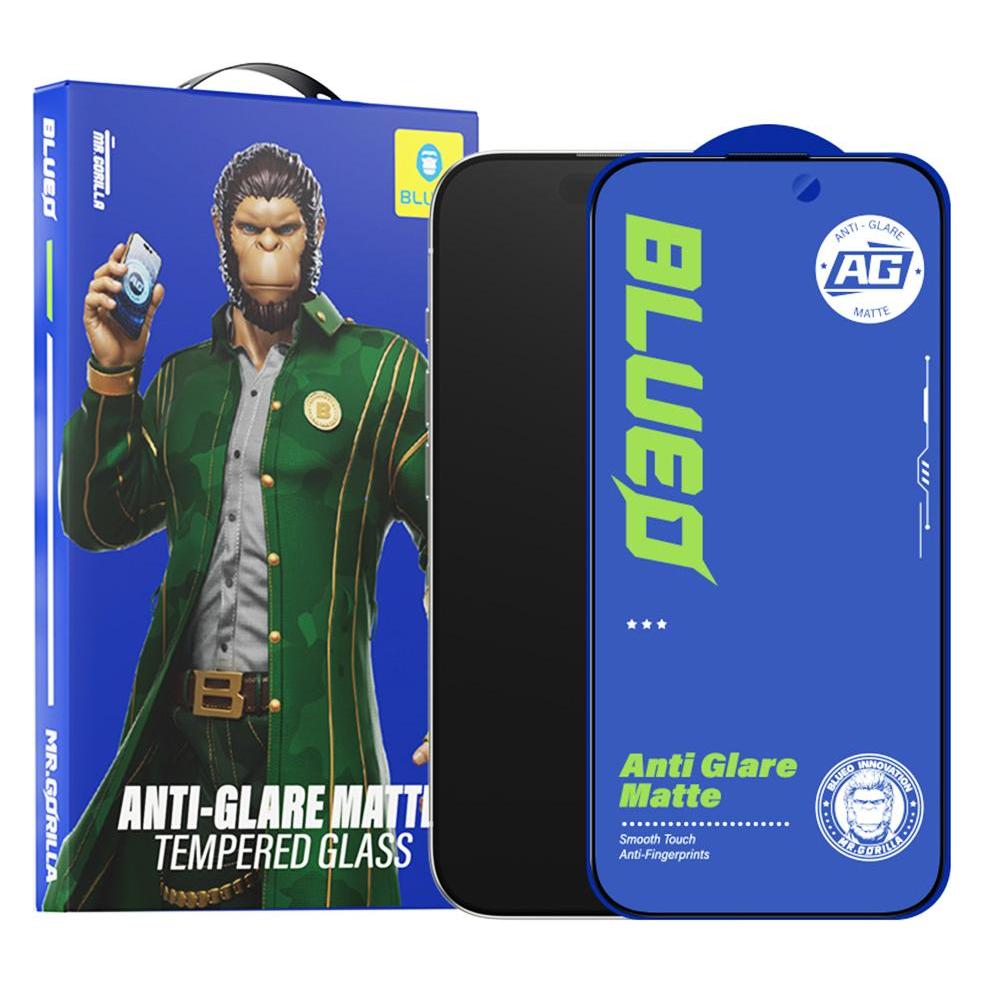 BlueO - Anti-Glare Glass - iPhone 14 Pro Max - Black (Apple iPhone 14 Pro Max) (60414106)